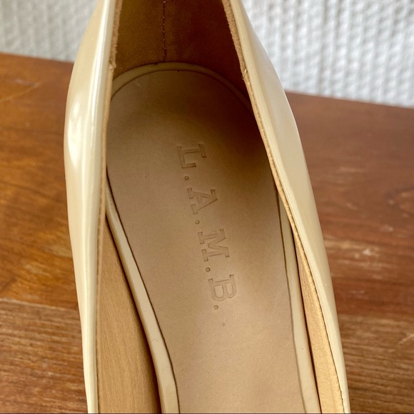 L.A.M.B. Nude high heels - Picture 6 of 8